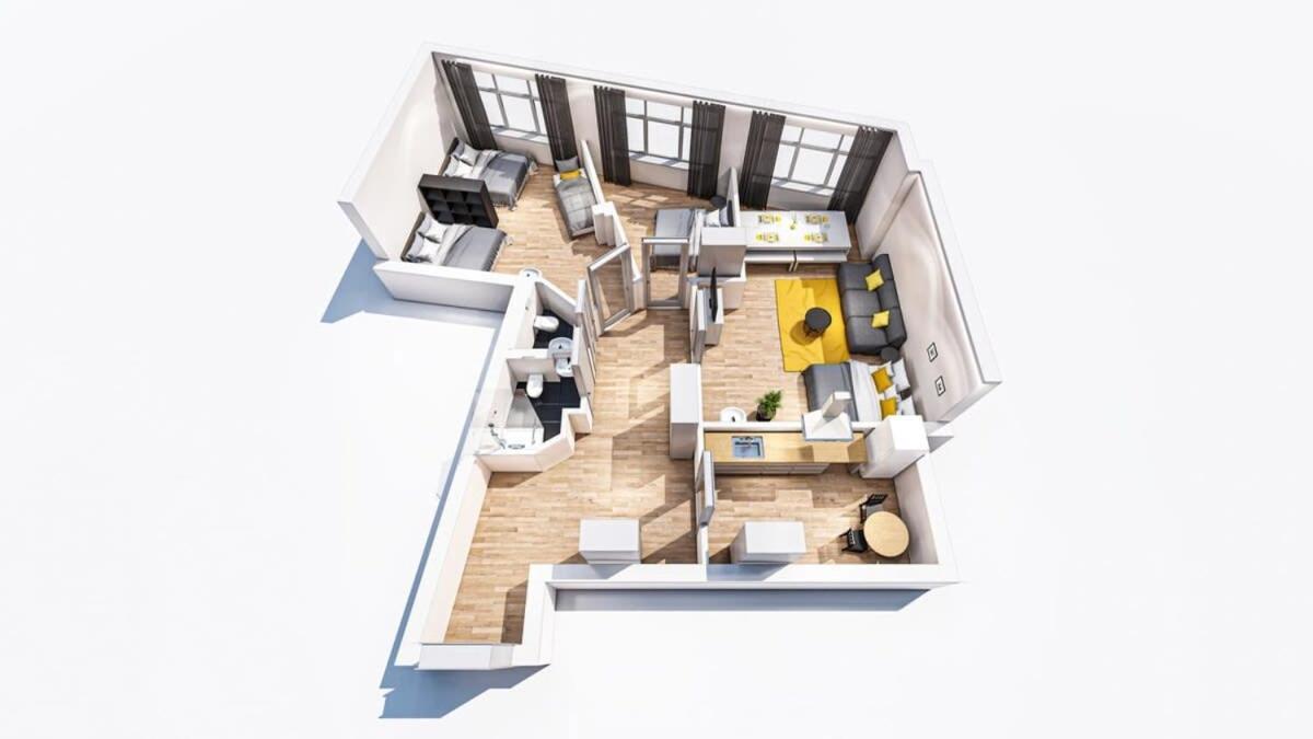 Spacious 2 Bedroom Apartment Hamburgo Exterior foto